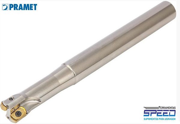 CABEÇOTE CILÍNDRICO 90º Ø25 X 180,0MM 3 CORTES - HASTE 24 PARA INSERTO BNGX 10