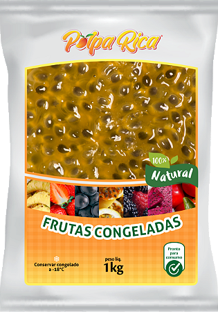 Maracujá Congelado 1Kg