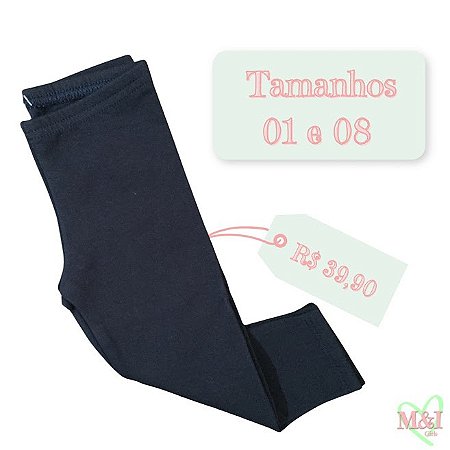 Calça Legging Forrada Colors