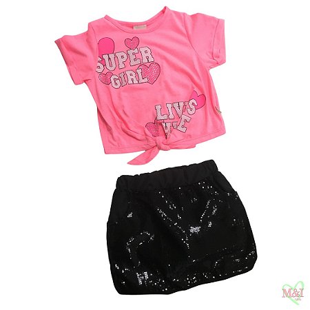 Conjunto Super Girls Lives Here