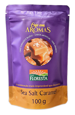 Café Floresta Aromatizado Sea Salt Caramel 100g