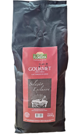 Café Floresta Espresso em Grãos Gourmet 1kg