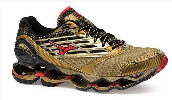 mizuno prophecy 5 vermelho e cinza