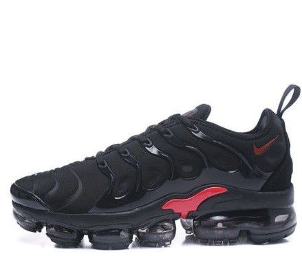 vapormax preto com vermelho