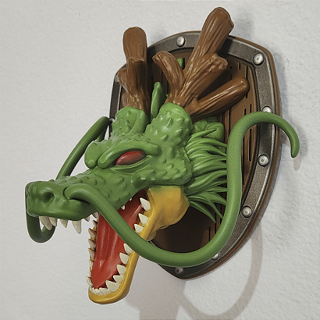 Cabeça Shenlong Escudo para Parede (17cm) - DRAGON BALL