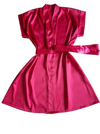 robe de cetim feminino Pink