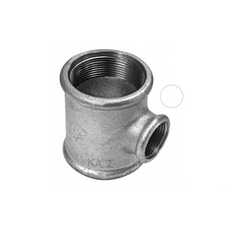 Conexão Galvanizada TEE de Redução Classe BSP 150lbs de 1/4 à 4"