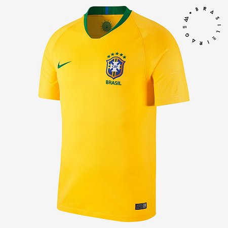 Camisa Nike Brasil Cbf I 2018/19 Torcedor 893856-749