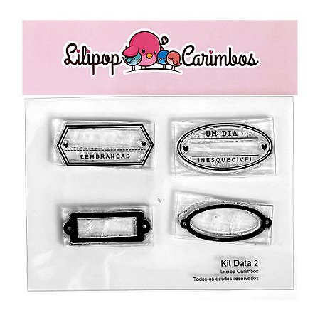 Kit de Carimbos Data 2 - Lilipop