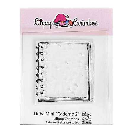 Carimbo Mini Caderno 2 - Lilipop