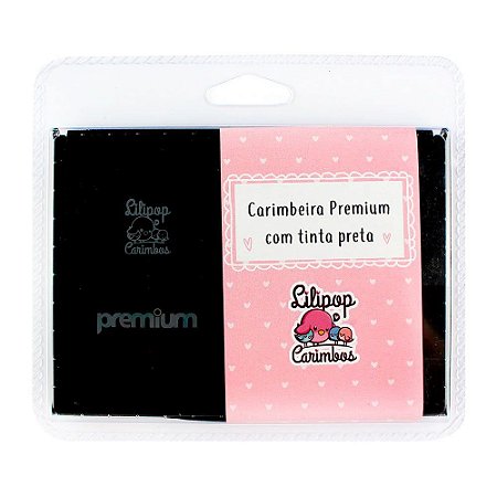 Carimbeira Premium com Tinta Preta - Lilipop