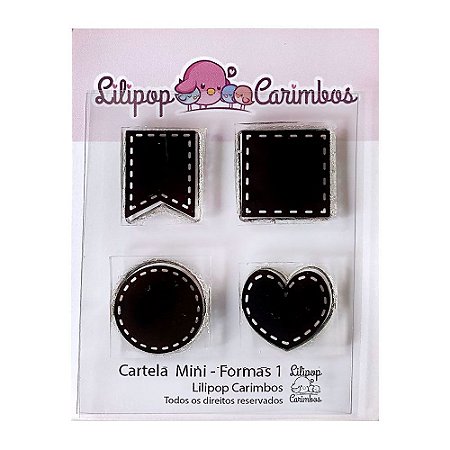 Kit de Carimbos Formas 1 - Lilipop