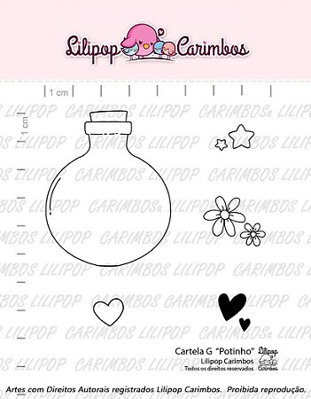 Kit de Carimbos G Potinho - Lilipop