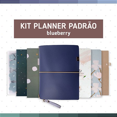 Kit Planner Padrão Blueberry 2