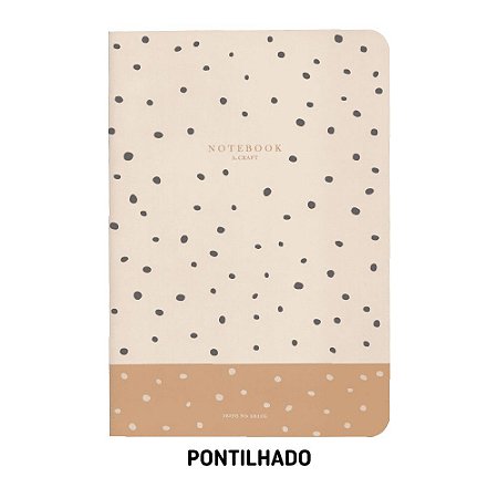 Caderno Pontilhado Flakes Para Planner A.Craft Tamanho Padrão