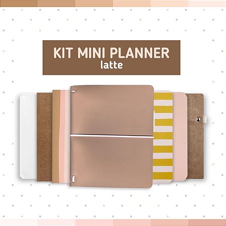 Kit Mini Planner Latte