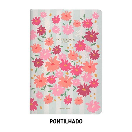 Caderno Pontilhado Soft Spring Para Planner A.Craft Tamanho Padrão