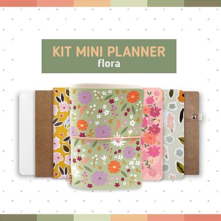 Kit Mini Planner Flora