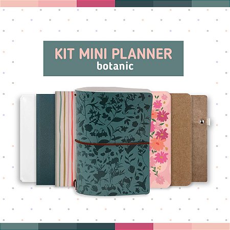 Kit Mini Planner Botanic