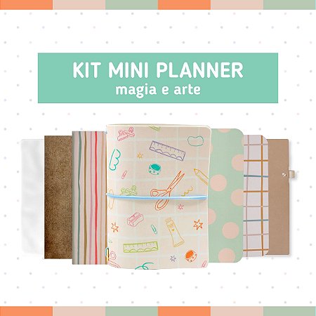 Kit Mini Planner Magia e Arte