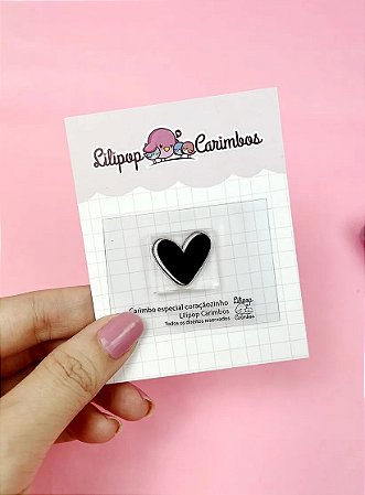 Mini Carimbo Especial Coraçãozinho - Lilipop