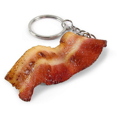 Chaveiro de Comidinhas - Bacon