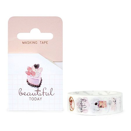 Fita Decorativa Washi Tape - Doces Beautiful Today Bolos