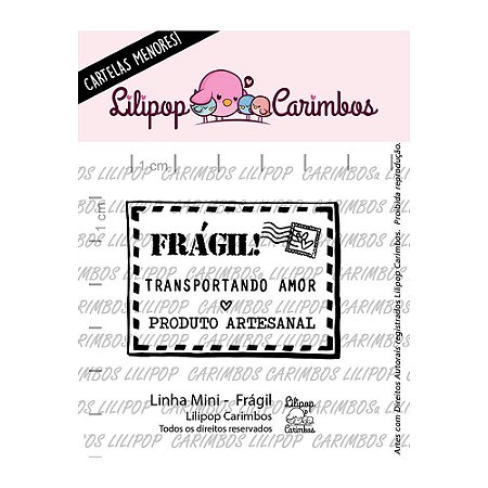 Kit de Carimbos Mini Frágil - Lilipop