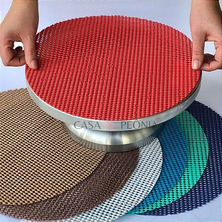 Kit com 3 Telas Antiderrapantes Para Bailarina Giratória