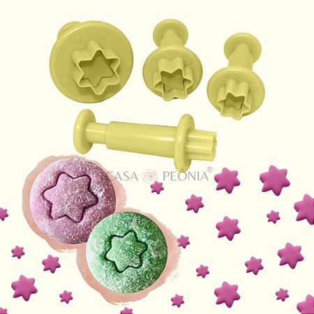 Kit Ejetor de Estrela - 4 Peças