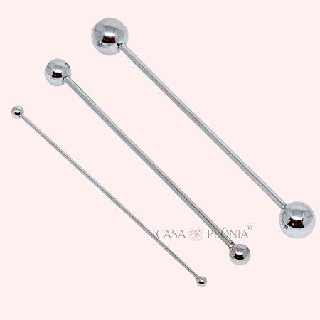 Boleador em Aço Inox - 3 Unidades