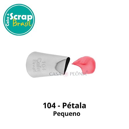 Bico de Confeitar Pétala 104 - Pequeno