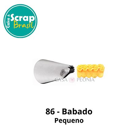 Bico de Confeitar Babados 86 - Pequeno