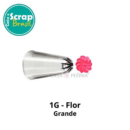 Bico de Confeitar Flor 1G - Grande