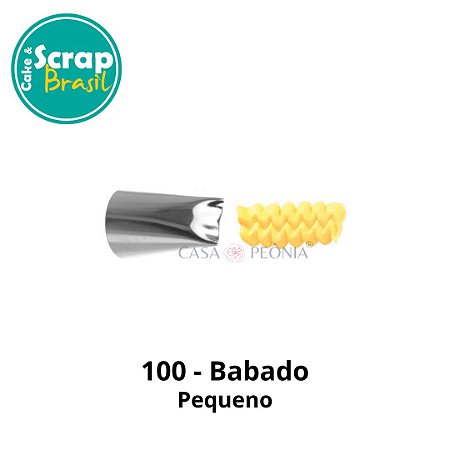 Bico de Confeitar Babado 100 - Pequeno