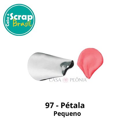 Bico de Confeitar Pétala 97 - Pequeno