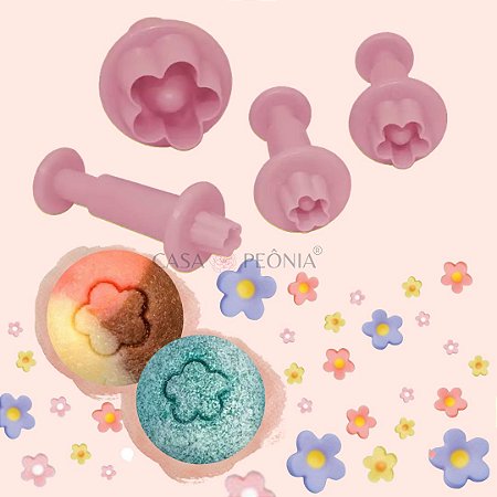 Kit Ejetor Myosotis Rosa - 4 Peças