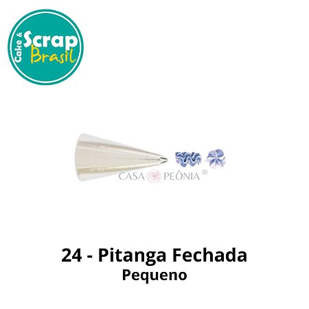 Bico de Confeitar Pitanga Fechada 24 - Pequeno