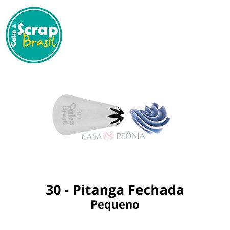Bico de Confeitar Pitanga Fechada 30 - Pequeno
