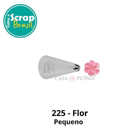 Bico de Confeitar Flor 225 - Pequeno