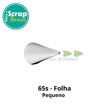 Bico de Confeitar Folha 65S - Pequeno