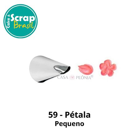 Bico de Confeitar Pétala 59 - Pequeno
