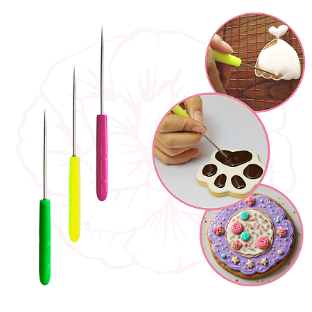 Esteca Agulha Para Biscoito Scriber Needle Glacê Real - 1 Unidade