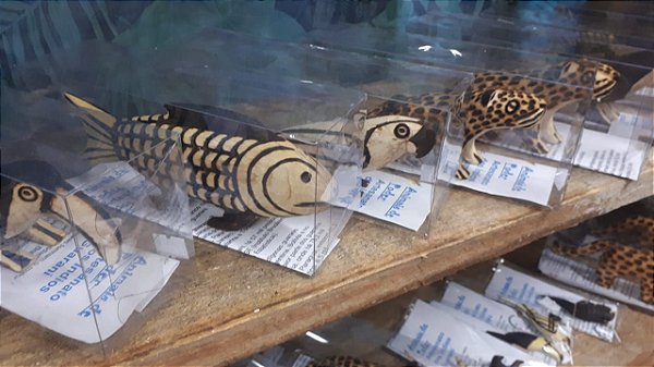 Animais de Poder Escultura Índios Guarani