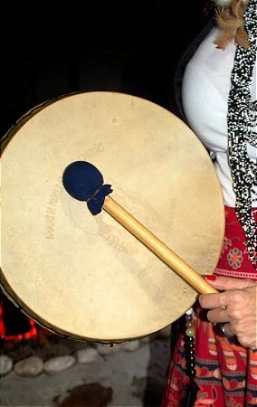 Tambor xamânico modelo lakota