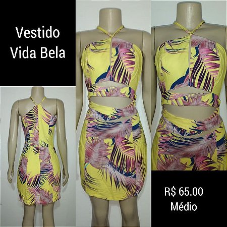 vestido vida bela