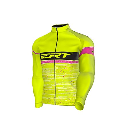 Casaco ERT Cycling Team Rosa
