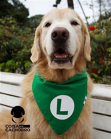 Bandana para cães Luigi