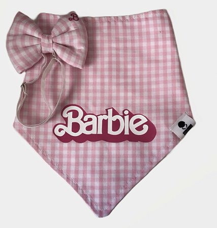 Kit Bandana e laço Barbie Filme