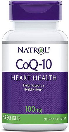 COQ-10 100MG 45 CÁPSULAS - HEART HEALTH - NATROL